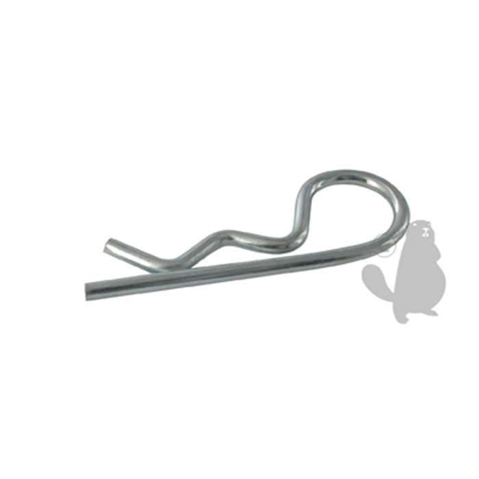 [640-1749] Épingle bêta adaptable pour axe de 18mm - diam : fil: 4mm - Longueur: 81 5mm, 6401749, 640-1749