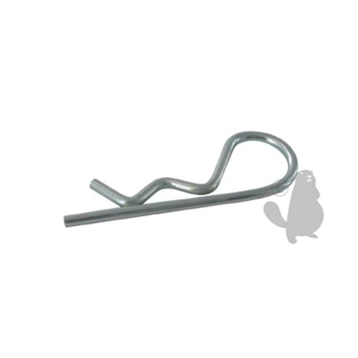 [640-1748] Épingle bêta adaptable pour axe de 18mm - diam : fil: 3 5mm - Longueur: 75 5mm , 6401748, 640-1748