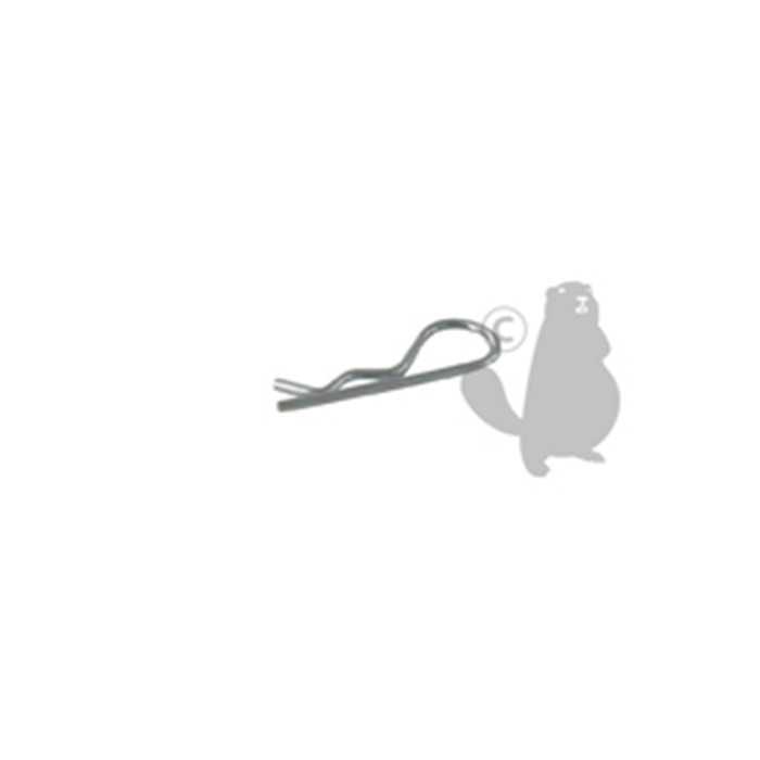 [640-0024] Épingle bêta - Longueur: 34 9 mm diamètre: 1 6 mm pour axe de 3 18 mm, 6400024, 640-0024