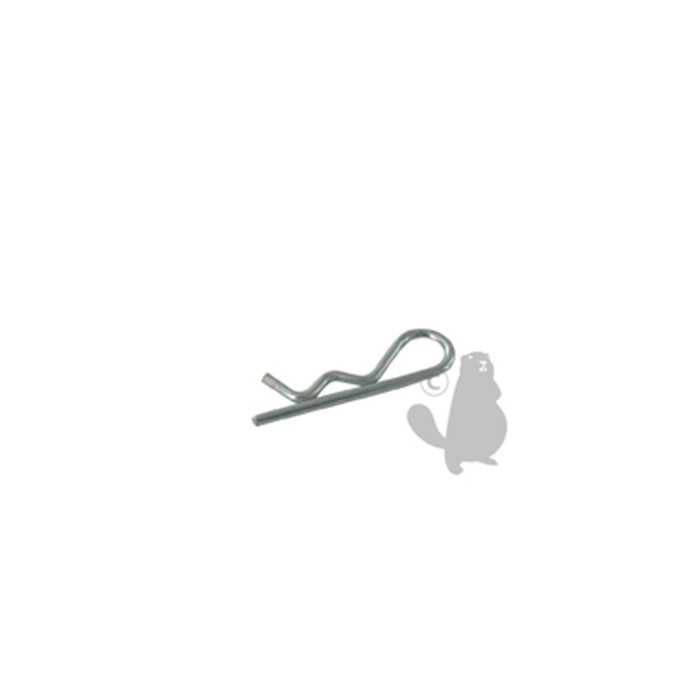 [640-1744] Épingle bêta adaptable pour axe de 6 5mm - diam : fil: 1 8mm - Longueur: 36 2mm, 6401744, 640-1744