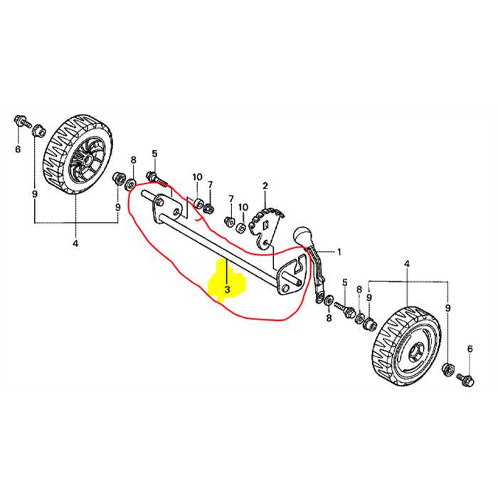 [44310-VH4-000] Essieu avant HONDA IZY46, 44310VH4000, 44310-VH4-000