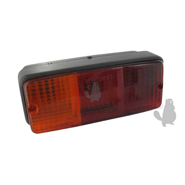 Feu arrière gauche adaptable - L: 160mm H: 70mm, 2801831, 280-1831