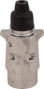 Fiche de remorque acier mâle 7 poles 12v, 403014, LA 403014