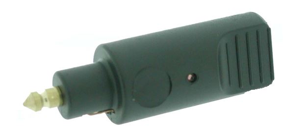 [280-1623] Fiche bipolaire mâle adaptable pour gyrophare, 2801623, 280-1623