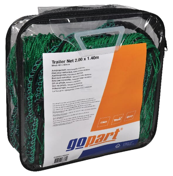 [C350200GP] Filet pour remorque 3.50m x 2 m avec corde et bord élastique, 8716106083626, C350200GP