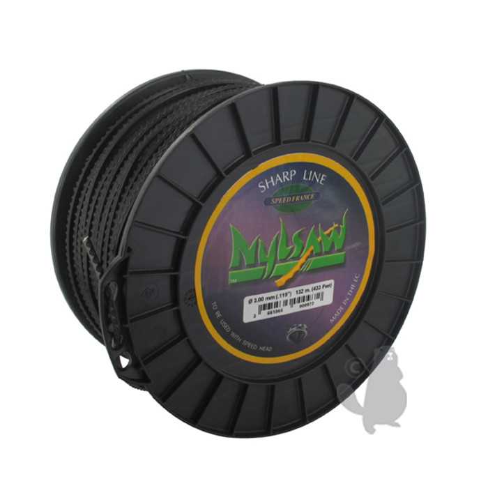 [151-2051] Bobine fil nylon NYLSAW - Longueur: 132 m diam : 3 00mm, 1512051, 151-2051