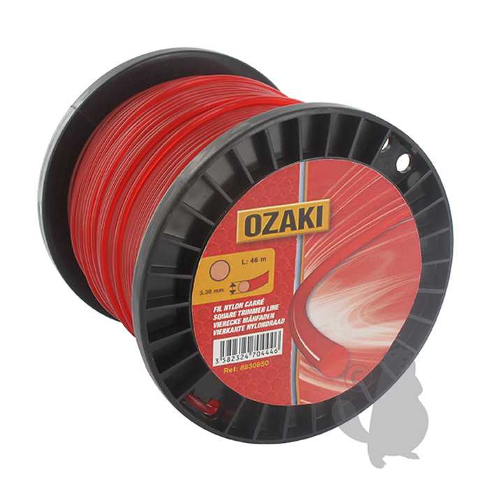 [151-2341] Bobine fil nylon rond OZAKI - Longueur: 420 m diam : 1 60mm, 1512341, 151-2341
