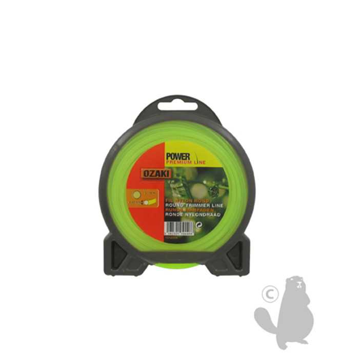 [151-2504] Coque fil nylon rond OZAKI PREMIUM - Longueur: 15m diam : 2 40mm, 1512504, 151-2504