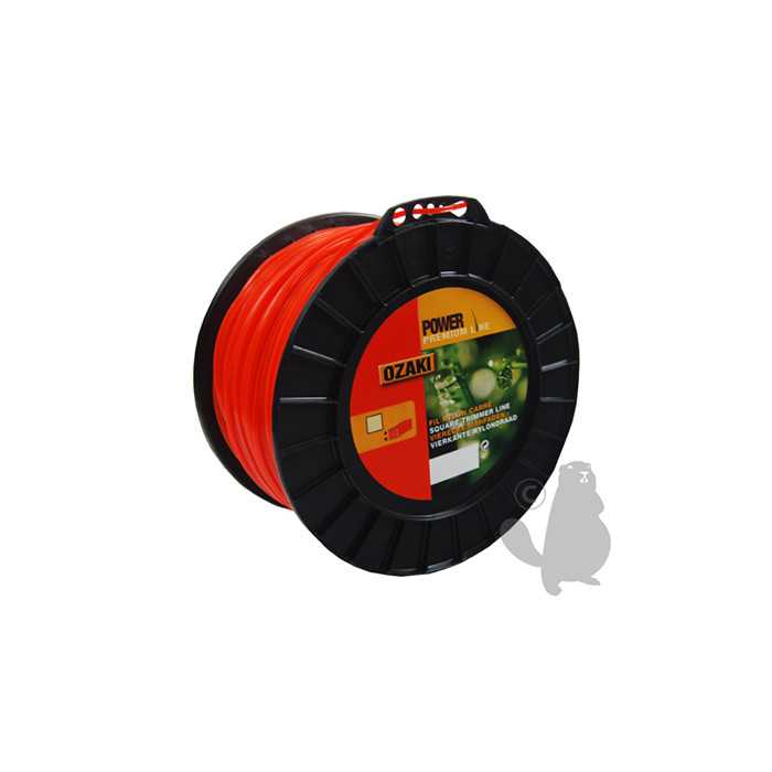 [151-2634] Bobine fil nylon carré OZAKI PREMIUM - Longueur: 170m diam : 2 70 mm, 1512634, 151-2634