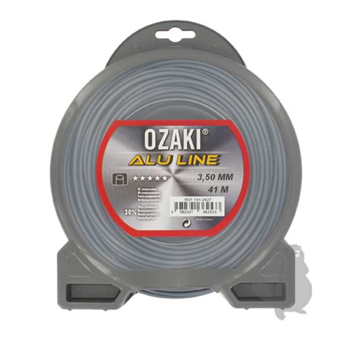 Coque fil nylon OZAKI ALU LINE - Longueur: 41m diam : 3 50mm, 1512427, 151-2427
