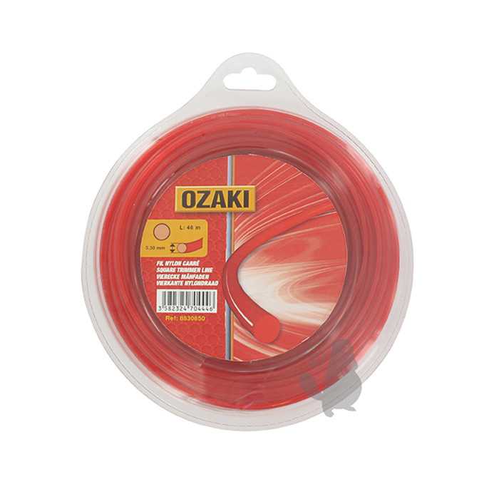Coque fil nylon rond OZAKI - Longueur: 215 m diam : 1 60mm, 1510143, 151-0143