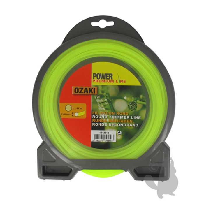 [151-2514] Coque fil nylon rond OZAKI PREMIUM - Longueur: 44m diam : 2 40mm, 1512514, 151-2514