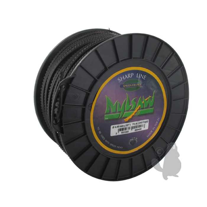 Bobine fil nylon NYLSAW - Longueur: 74 m diam : 4 00mm, 1512053, 151-2053