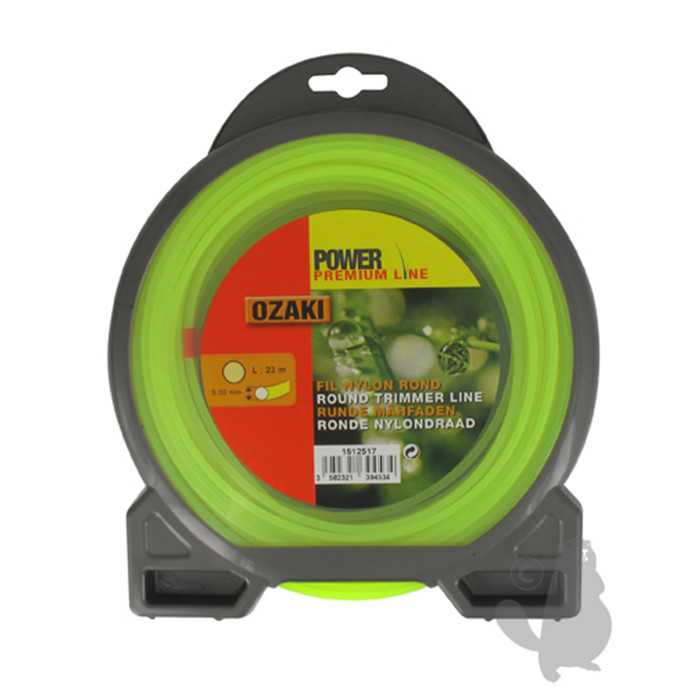 [151-2517] Coque fil nylon rond OZAKI PREMIUM - Longueur: 23m diam : 3 30mm, 1512517, 151-2517