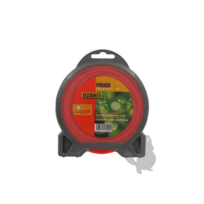 Coque fil nylon carré OZAKI PREMIUM - Longueur: 12m diam : 3 00mm, 1512605, 151-2605