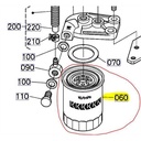 Filtre a carburant KUBOTA série M, 1663143560, HH16643560