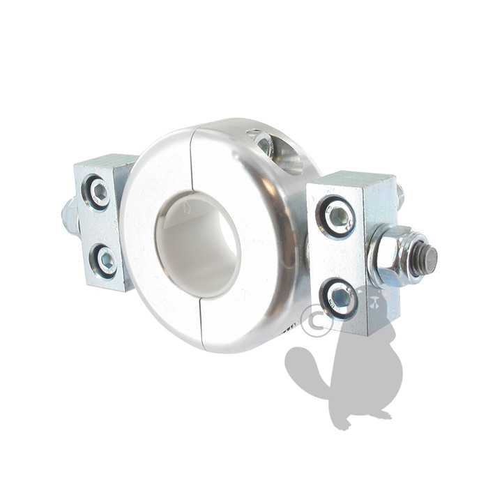 Adaptateur pour carter de protection 9100481 pour montage sur tube de diamètre 25mm., 1620493, 162-0493