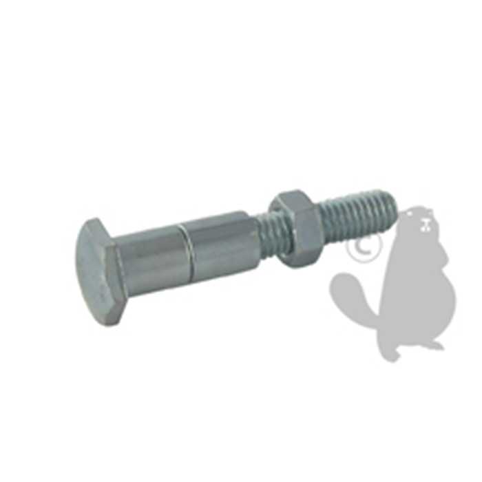 [720-0376] Axe de roue universel réglable - diam : ext: 12 7mm Long portée : 28 à  51mm, 7200376, 720-0376
