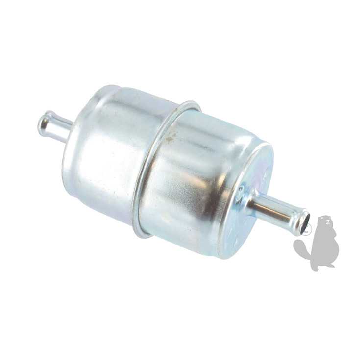 Filtre à essence à tamis 10 microns adaptable avec corps métallique - diam : dentrée: 8mm, 4200386, 420-0386