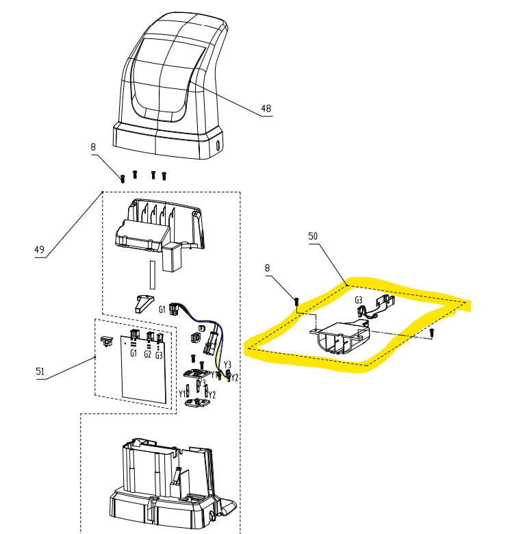 [RA310602355] Capteur de charge station Cramer 1000, RA310602355, CRRA310602355