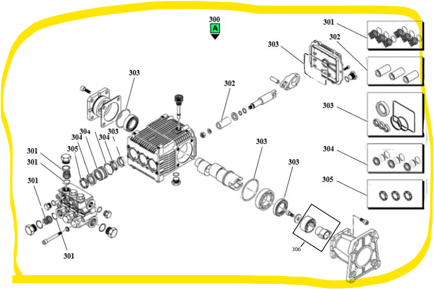 [G081103] Pompe complète Pramac PW240, G081103