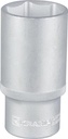 Douille longue 1/2" 6 pans 30mm