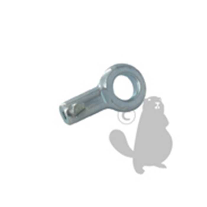 [630-9388] Fin de câble adaptable universel avec Oeillet de diam : 8mm - pour câble de diam : 2 5mm max, 6309388, 630-9388