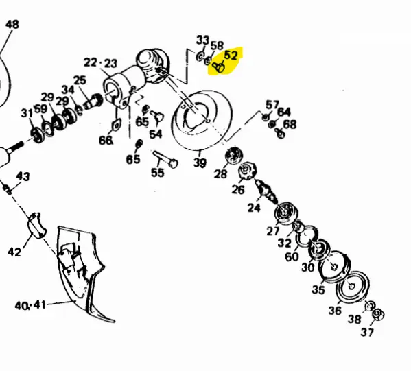 Vis renvoi d'angle Robin NB02-3A 001-65060-80, 0016506080, R0016506080