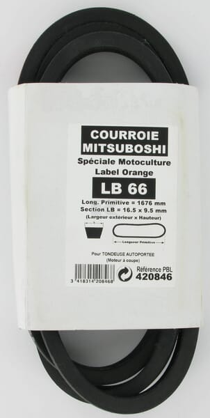 [FGP420846]  Courroie LB66 Mitsubishi FGP420846