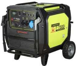 [PRAMAC P7500I] Groupe électrogène portable 7kW demarrage électrique et manuel avec inverter Pramac P7500I