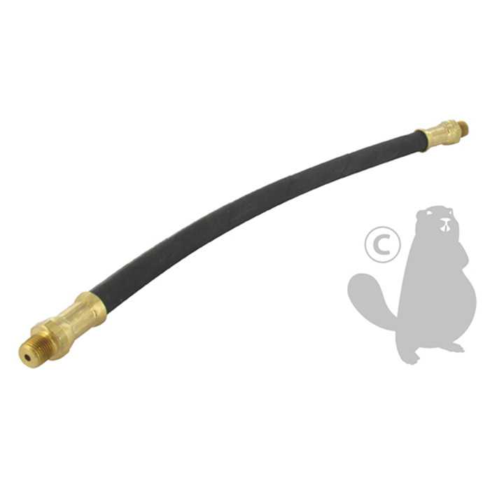 Flexible pour pompe à graisse 9206926. Longueur totale: 307 mm. Connections: M10., 9206926B, 920-6926B
