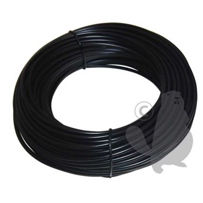 [630-6865] Gaine en rouleau plastifiée de 25 mètres. diam : ext: 5 4mm - diam int: 2 5mm., 6306865, 630-6865
