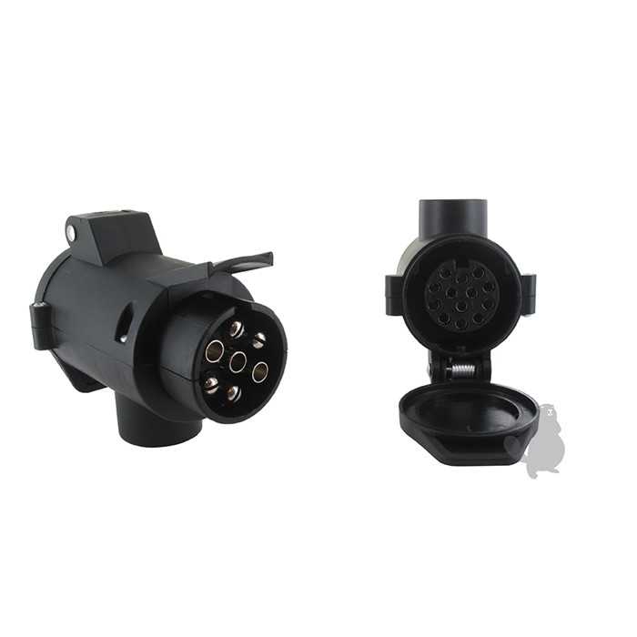 adaptateur prise 7 /13 broches, 2801874, 280-1874