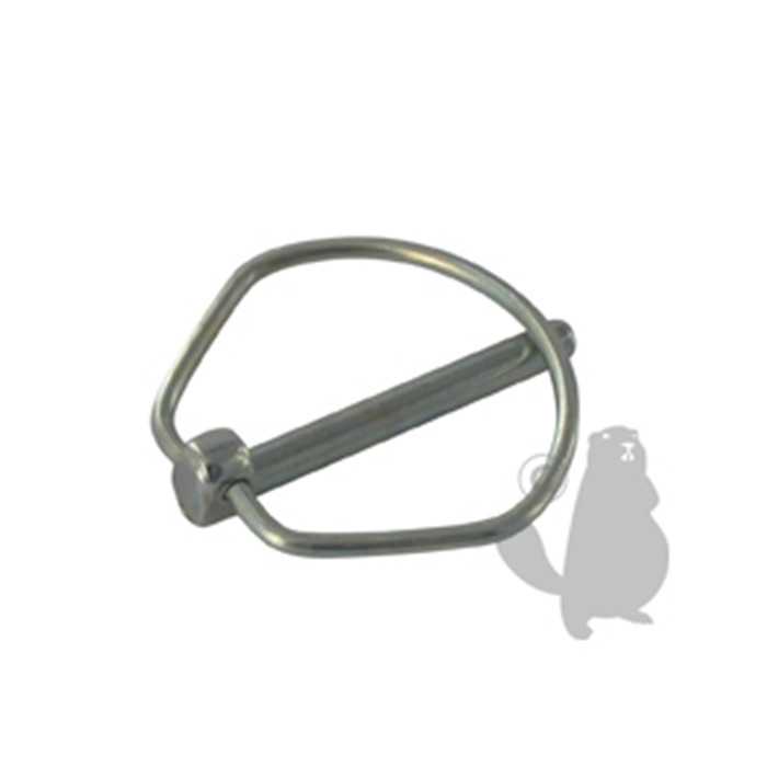 [640-1752] Goupille darrêt adaptable pour axe de 25mm - diam : axe:4 3mm- Longueur axe: 35mm, 6401752, 640-1752