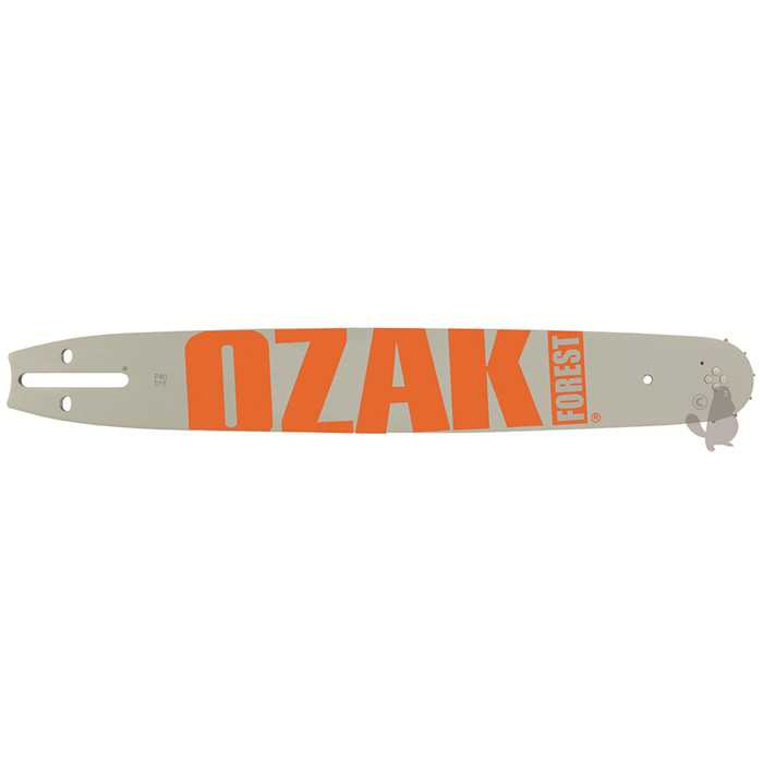 [X125000151.] Guide OZAKI pro steel ECHO - SHINDAIWA / SDK / ISEKI 35cm 18 .325 .058 72 entraîneurs. Montage ZA. R, ZKZA45ES, ZKZ-A45ES