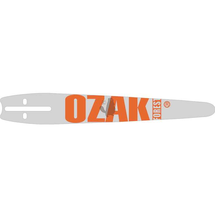 [ZKG30S] Guide OZAKI pro steel adaptable pour STIHL coupe 12 - 30cm. Empreinte C pas: .1/4 .043 1 1mm. 64 en, ZKG30S, ZKG-30S