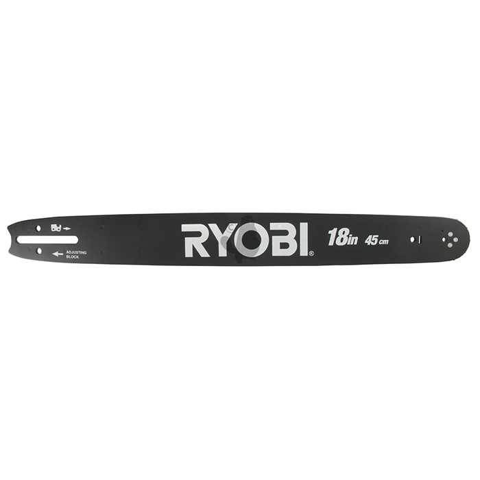 [RAC231.] Guide origine RYOBI coupe 45 cm - .325 .050 1 3 mm 72E pour RCS4640C RCS5145B RCS5150 RCS5150C. O, 1705231, 170-5231