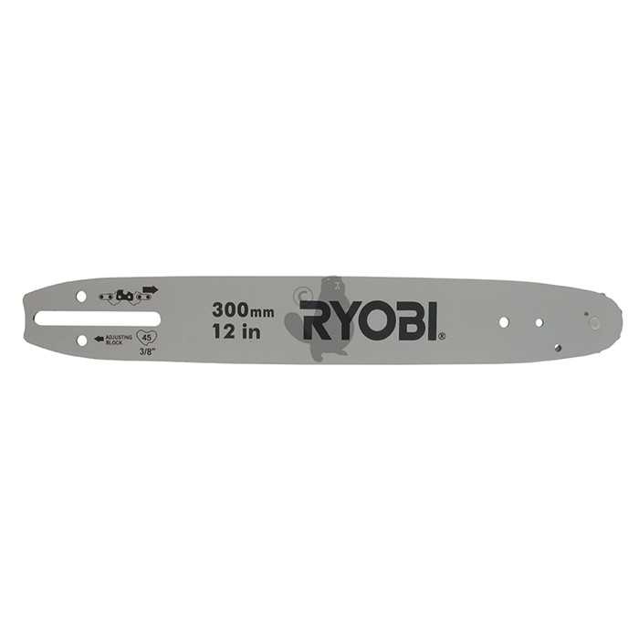 Guide origine RYOBI coupe 30 cm - 3/8LP .043 1 1 mm 45E pour OCS1830 18V RS36 36V. Origine RAC226., 1705226, 170-5226