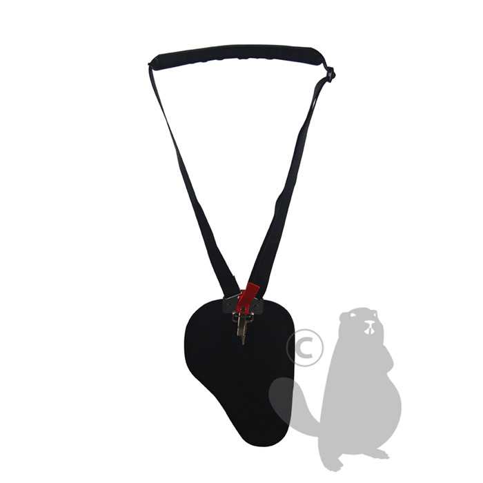 [910-0525] Harnais débroussaillage sangle double réglable avec crochet et protections épaule + hanche à libéra, 9100525, 910-0525