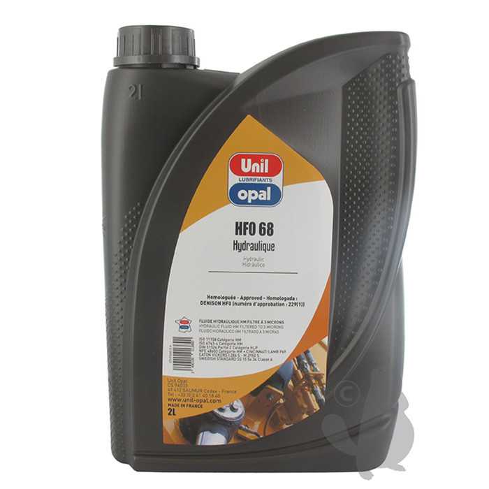 Huile hydraulique ISO 68 -L-HM. Convient pour boîtes OREC pour systèmes hydrauliques toutes pressio, 8109663, 810-9663