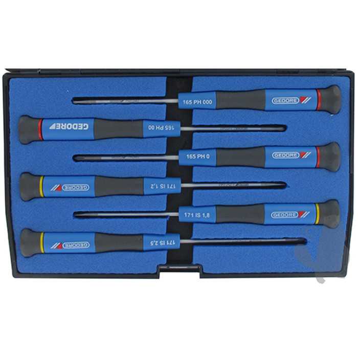 [920-8491] JEU DE 6 TOURNEVIS ELECTRONIQUE, 9208491, 920-8491