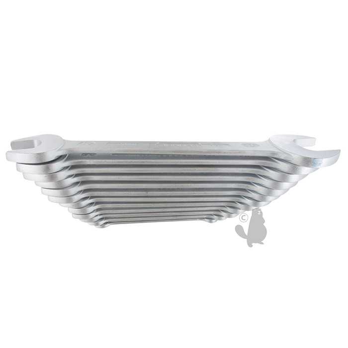 Jeu de 12 clés en dimensions métriques 6x7 8x9 10x11 12x13 14x15 16x17 18x19 20x22 21x23 24, 9208382, 920-8382