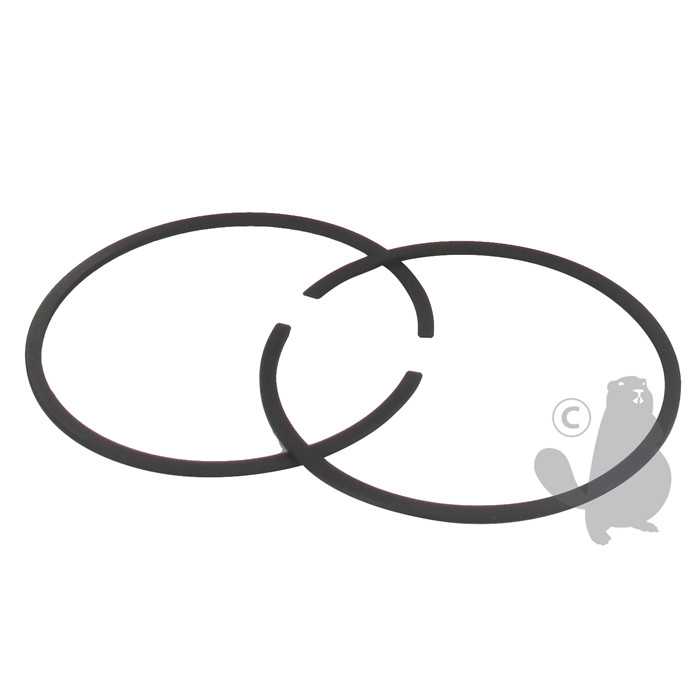 Jeu de segments de remplacement adaptable HUSQVARNA pour notre cylindrée 5709706., 5709706B, 570-9706B