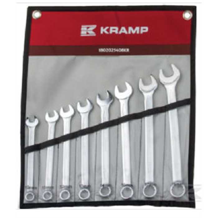 [1802-025408KR] Jeu de 8 cles mixtes, 180-2025408KR, 1802025408KR