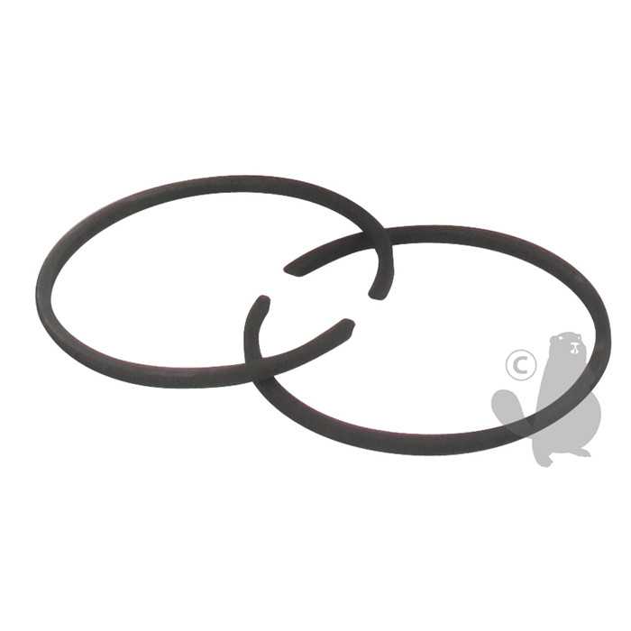 Jeu de segments de remplacement adaptable MITSUBISHI pour notre cylindrée 5709717., 5709717B, 570-9717B