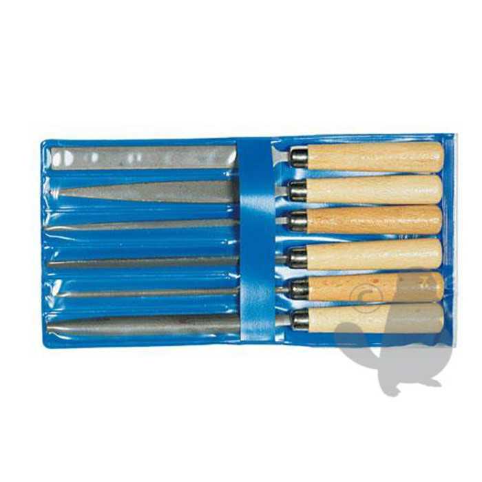 [920-8468] Jeu de 6 limes pour travail de précision GEDORE., 9208468, 920-8468