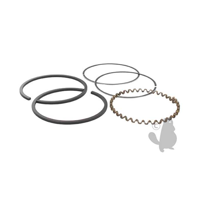 [32606] Jeu de segments diam 66 7mm adaptables pour moteurs TECUMSEH/TECNAMOTOR HH60 LAV40 TNT100 TVS100, 33315, 5707206, 570-7206, 34854.