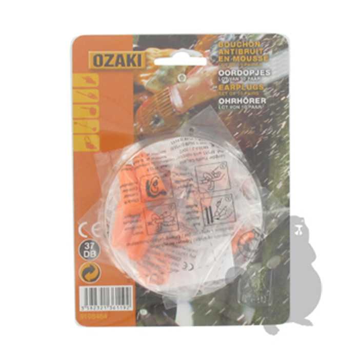 Lot de 10 paires de bouchons anti-bruit. sous coque., 9108464, 910-8464