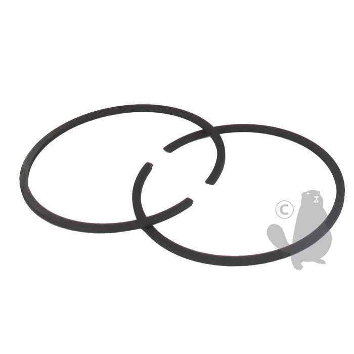 Jeu de segments de remplacement adaptable STIHL pour notre cylindrée 5709728., 5709728B, 570-9728B