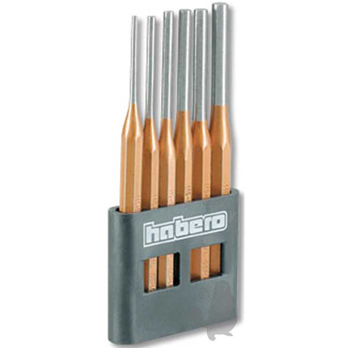 [920-8457] Jeu de 6 chasse goupilles GEDORE diam : 3 4 5 6 7 8mm., 9208457, 920-8457